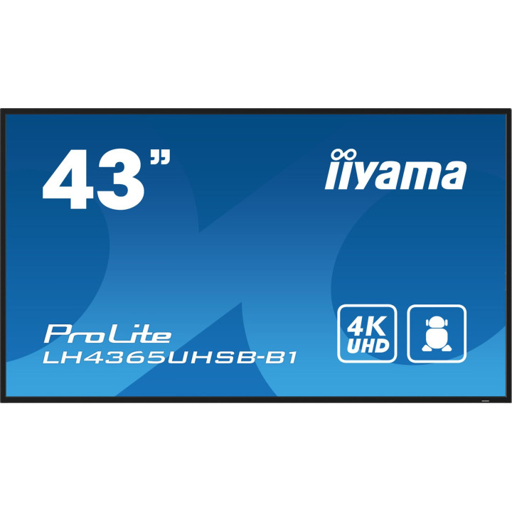 IIYAMA 43  3840x2160 UHD IPS panel
